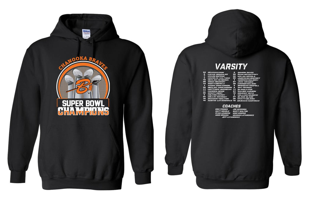 Braves25 Football Champ Hoodie