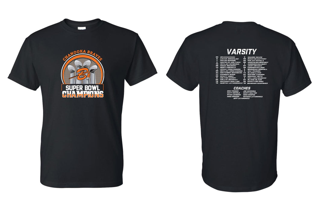 Braves25 Football Champ Tee