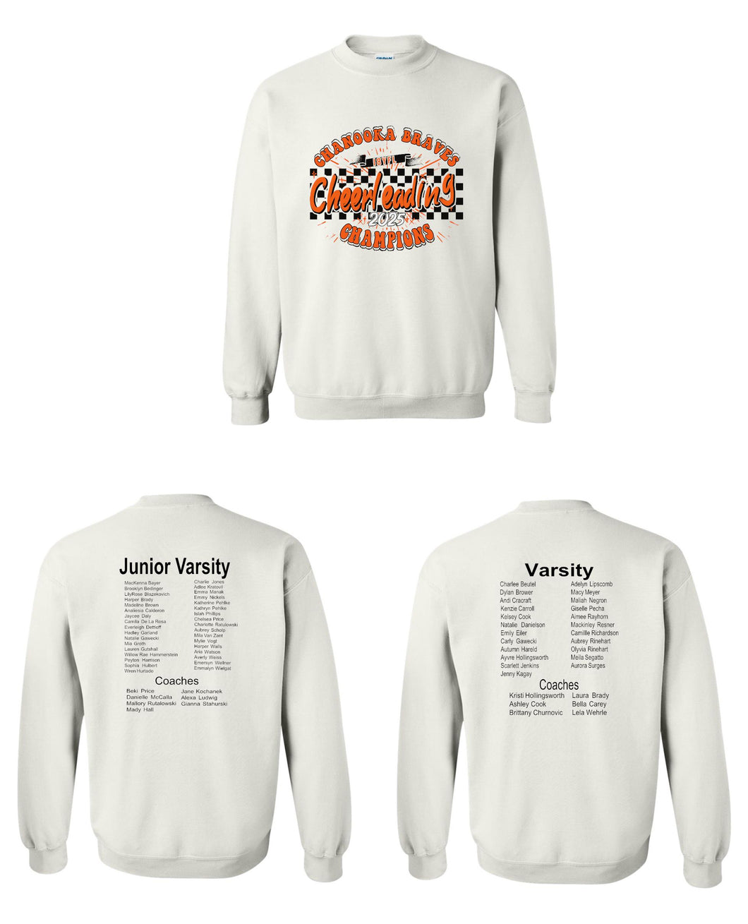 Braves25 Cheer Champ Crewneck