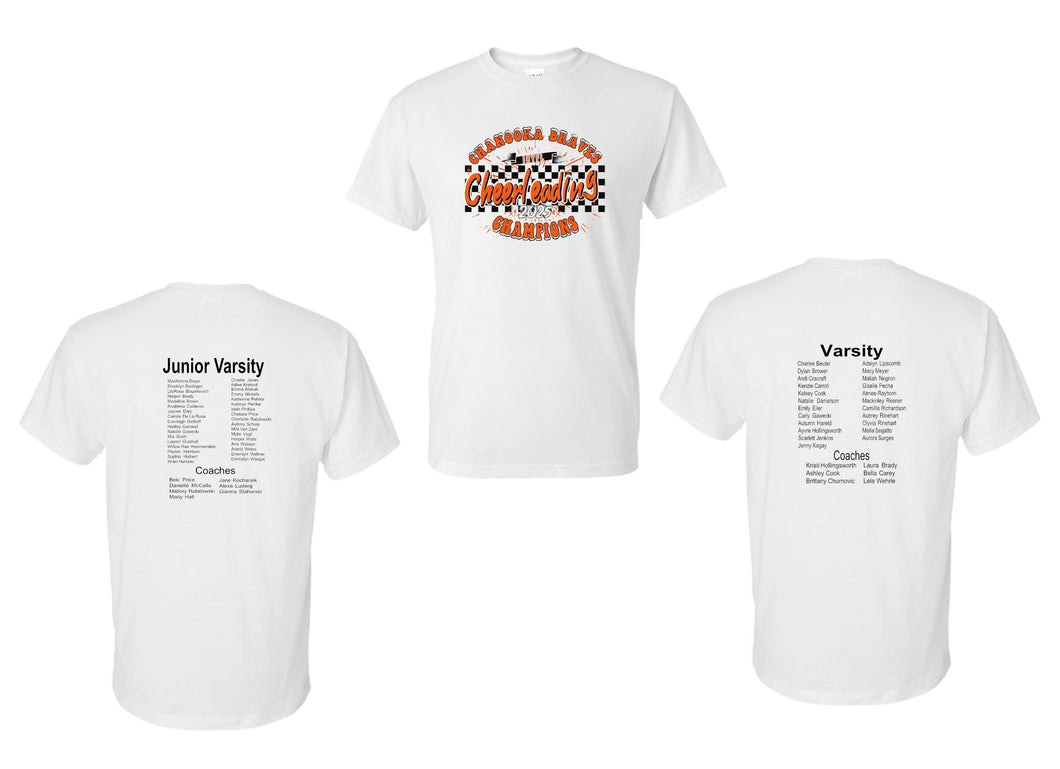 Braves25 Cheer Champ Tee