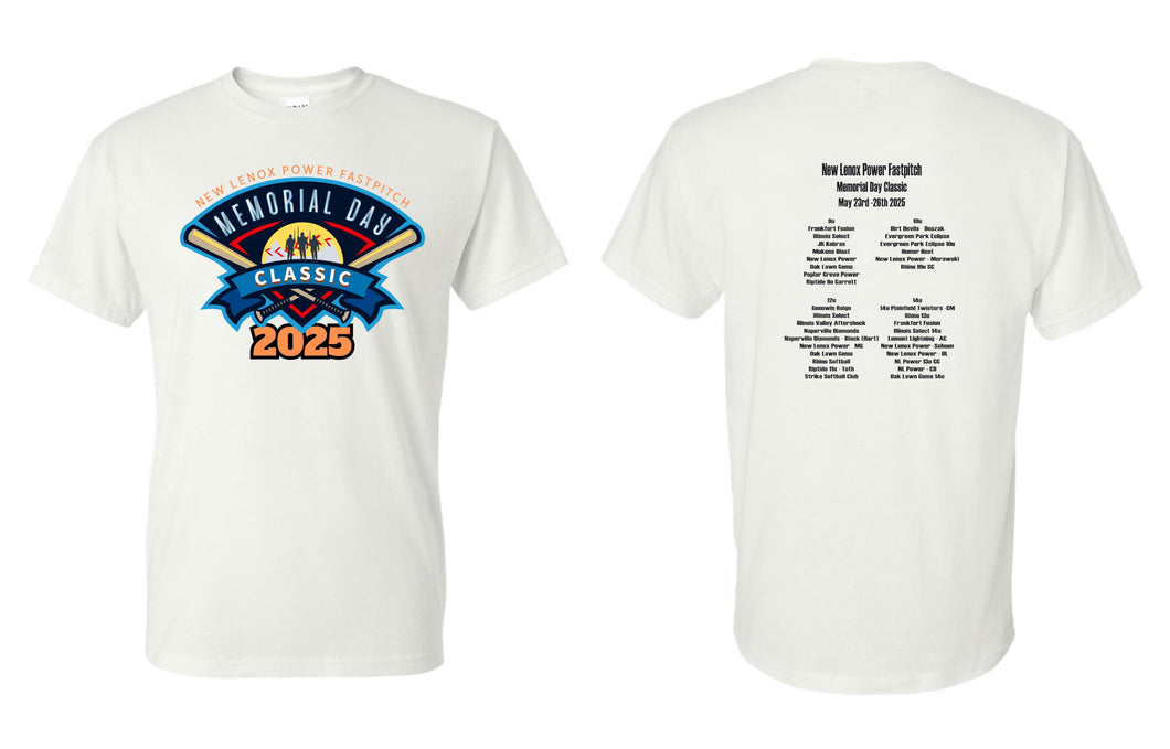NL Power Memorial Day Tourney Tee