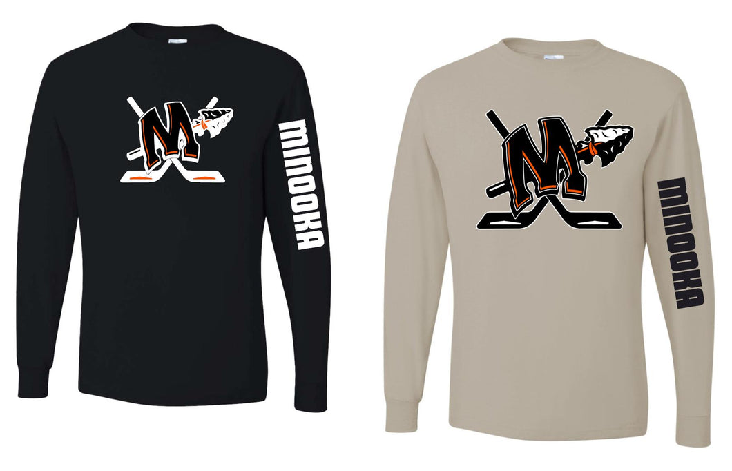 Minooka Hockey24 Long Sleeve Tee