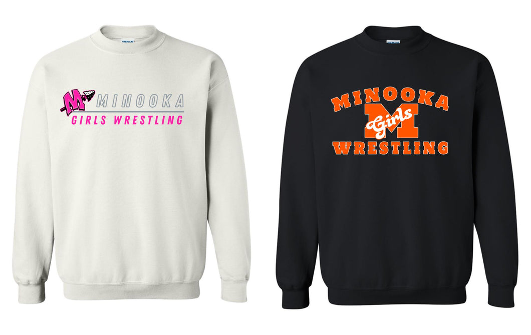 Girls Wrestling25 Crewneck Sweatshirt