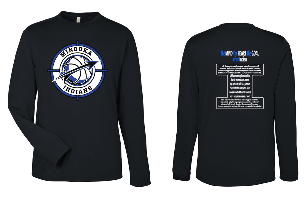 MJHS Girls Basketball Long Sleeve Drifit