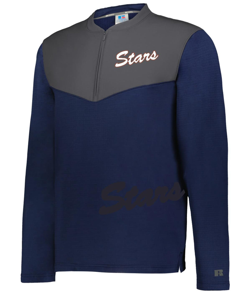 Stars LINED Russell 1/2 zip