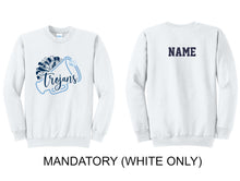 Load image into Gallery viewer, Troy Cheer Crewneck Sweatshirt (WHITE IS MANDATORY)

