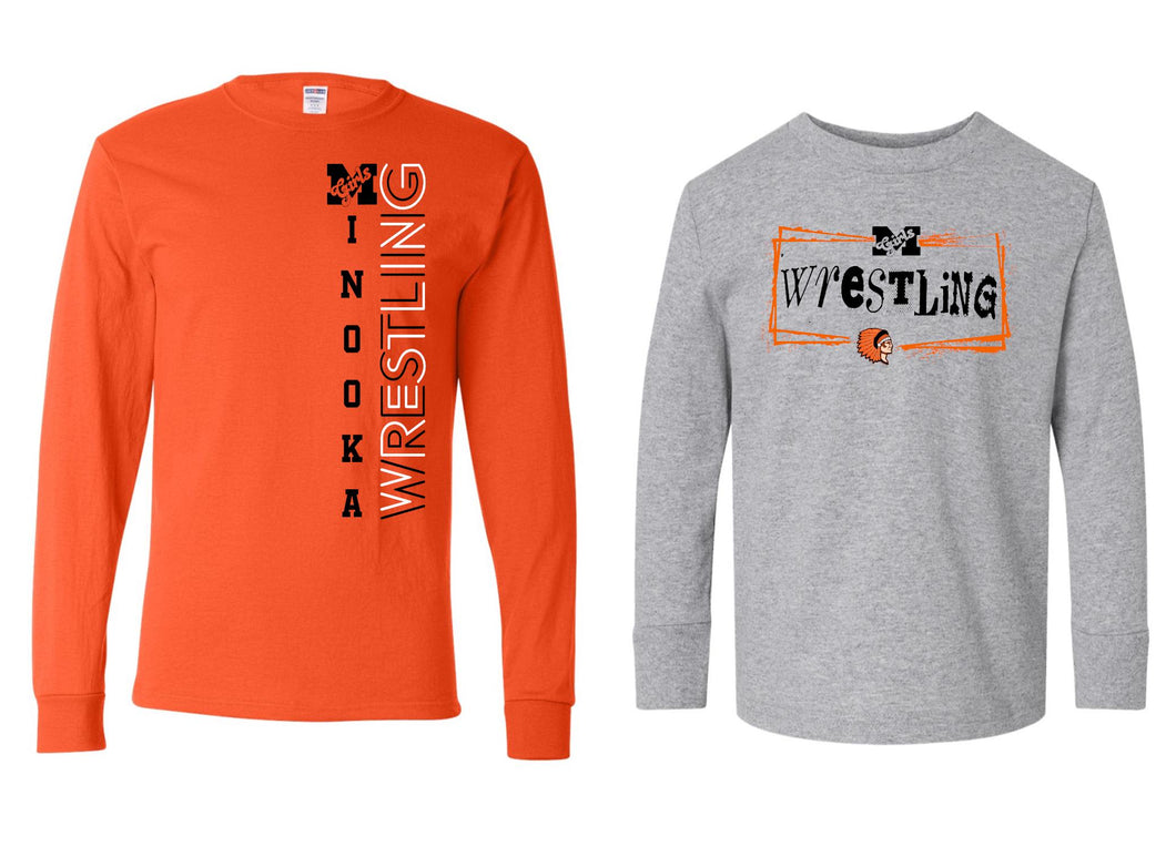 Girls Wrestling25 Long Sleeve Tshirt